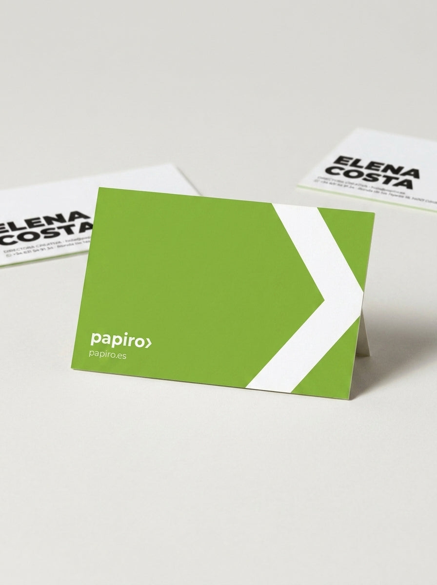 Tarjetas de Visita en Estucado Mate 300 gr.