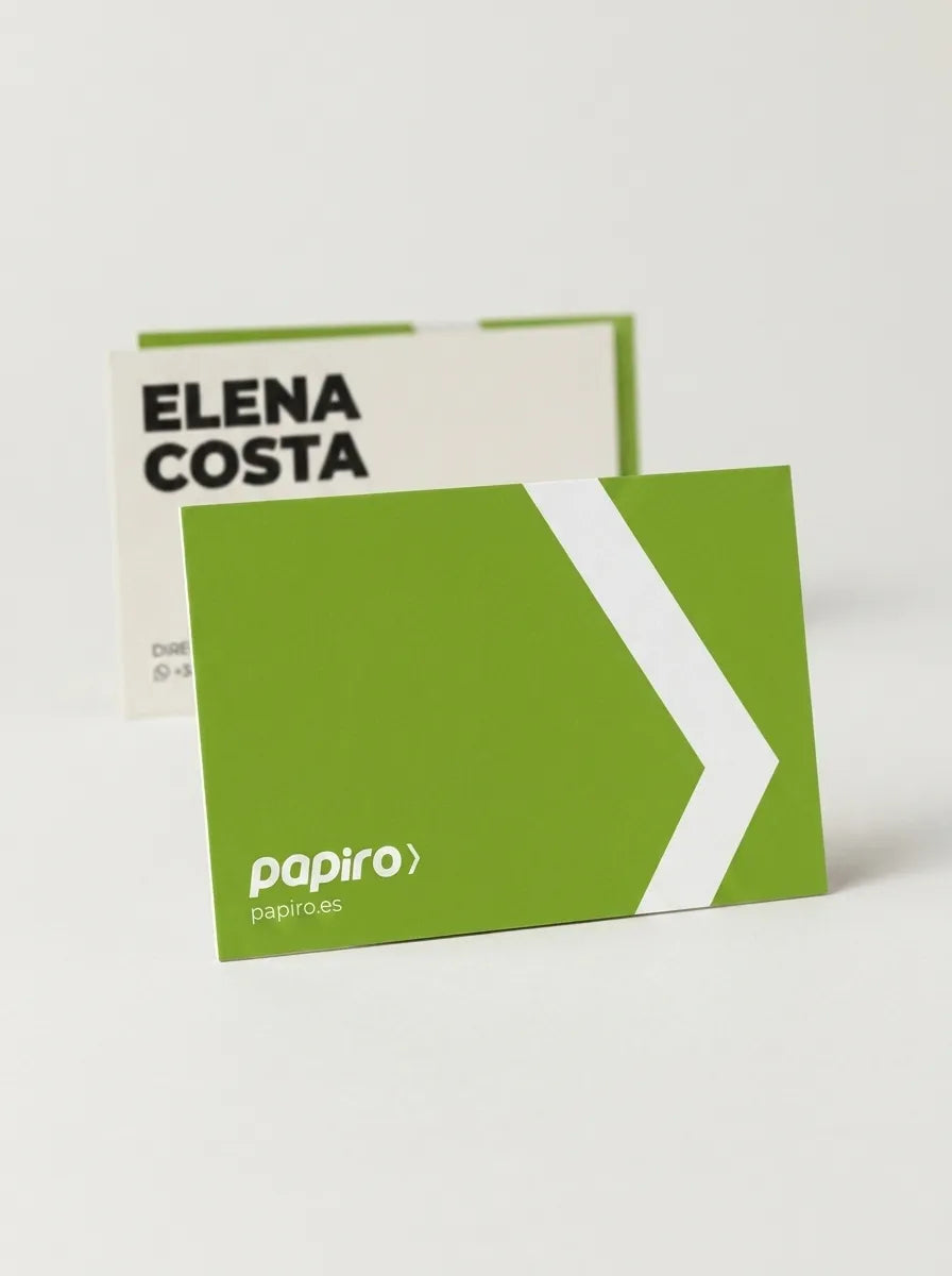 Tarjetas de Visita en Estucado Mate 300 gr.