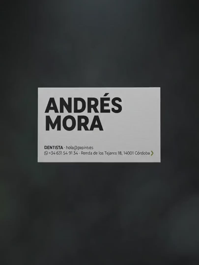 Tarjetas de Visita Normales