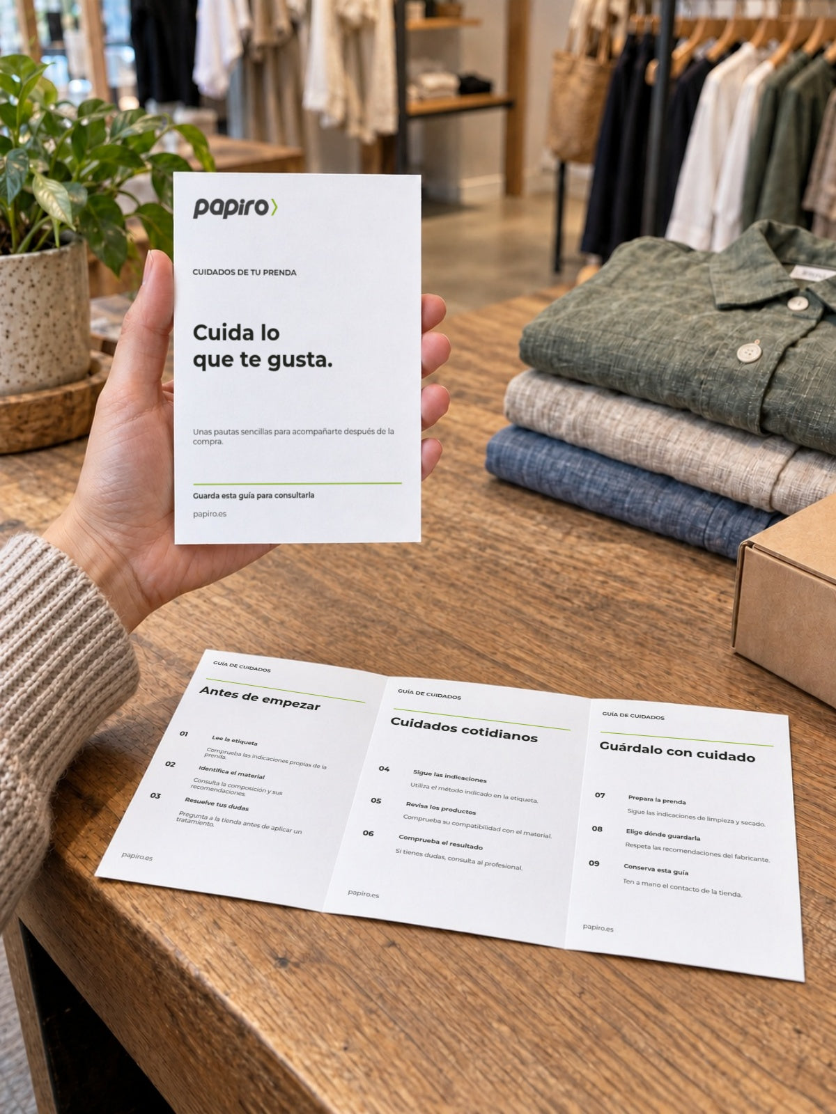 pcfg:native-use|En mano y abierto